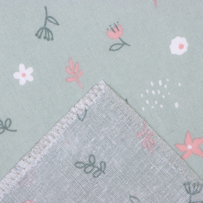 Пелёнка Крошка Я "Зайчик" 73*120 см, 100% хлопок, бязь