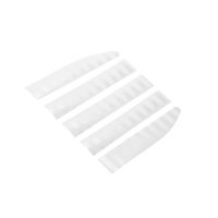 Наклейка светоотражающая 91&times;3,5 см на кузов авто, белый