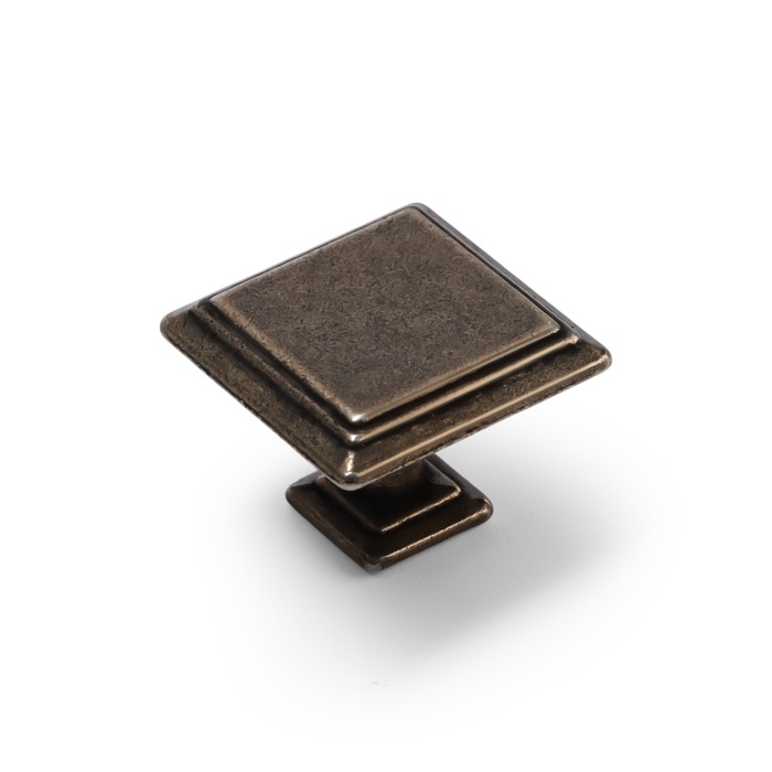 Ручка кнопка ТУНДРА РК119AB, бронза Ручка кнопка ТУНДРА РК119AB, бронза