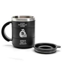 Термокружка "Мастер К" Поход "Успех", 450 мл, с ручкой, сохраняет тепло 2 ч, 12.5 х 10.5 см Термокружка "Мастер К" Поход "Успех", 450 мл, с ручкой, сохраняет тепло 2 ч, 12.5 х 10.5 см