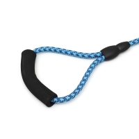 Сворка для двух собак, 1,5 м х 0.8 см, синяя Сворка для двух собак, 1,5 м х 0.8 см, синяя