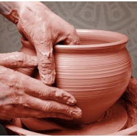 Глина натуральная для лепки КРАСНАЯ 1 кг, (размачиваемая), "ОСТРОВ СОКРОВИЩ" Глина натуральная для лепки КРАСНАЯ 1 кг, (размачиваемая), "ОСТРОВ СОКРОВИЩ"