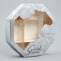 Коробка кондитерская складная, упаковка &laquo;Special for you&raquo;, 29 х 29 х 5 см
