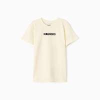 Футболка для девочки А.51317, цвет молочный, рост 152 Футболка для девочки А.51317, цвет молочный, рост 152