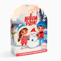 Новый год! Конфеты, с раскраской внутри &laquo;Подарок для тебя&raquo;, 500 г