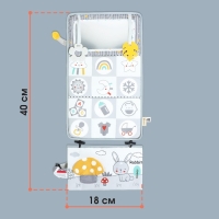 Развивающий складной коврик с книжкой - шуршалкой 3 в 1 «Зверята», Крошка Я Развивающий складной коврик с книжкой - шуршалкой 3 в 1 «Зверята», Крошка Я