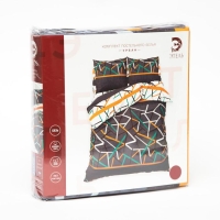 Постельное бельё "Этель" 2 сп. Урбан 175х215 см, 200х220 см, 70х70 см - 2 шт., 100% хлопок, бязь 125 г/м&sup2;