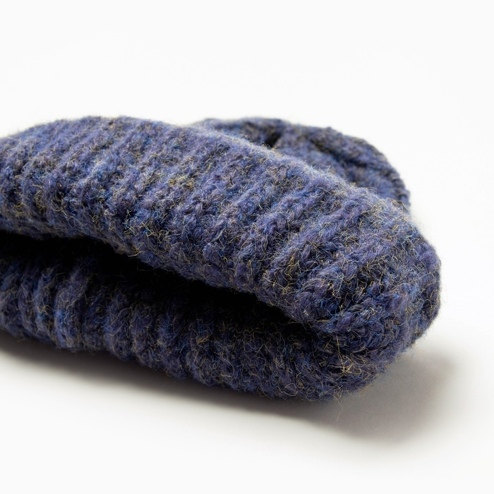 Шапка женская MINAKU овер one size 52-58 синий Шапка женская MINAKU овер one size 52-58 синий