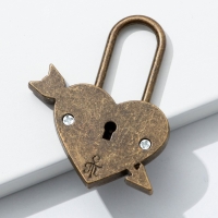 Замок свадебный с ключом «Вместе навсегда». Замок свадебный с ключом «Вместе навсегда».