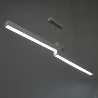 Светильник с ПДУ "Селия" LED 20Вт 3000-6000К белый 120х100 см