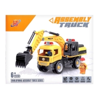 Конструктор винтовой &laquo;Экскаватор&raquo;, 58 деталей