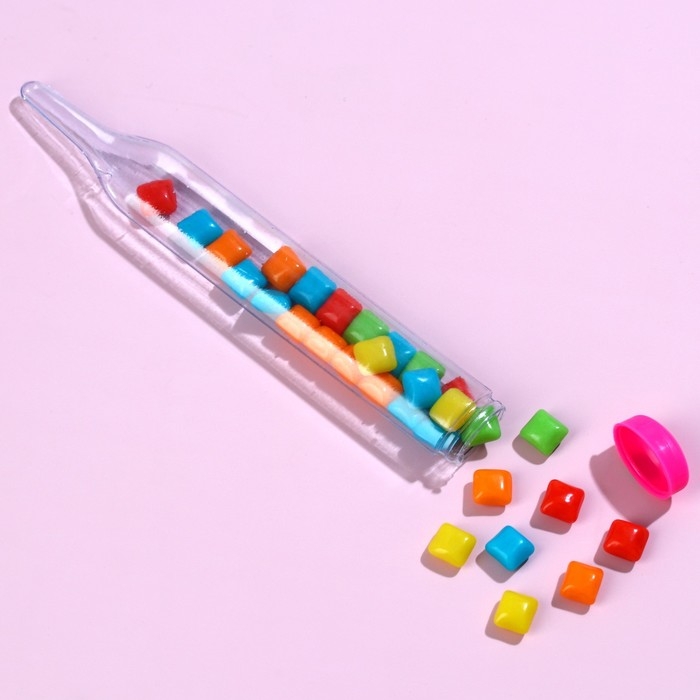 Жевательная резинка &laquo;Я болен любовью&raquo; в градуснике, 7 г.