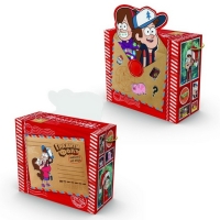 Пакет-коробка, новогодний, 27 х 23 х 12 см, Гравити Фолз Пакет-коробка, новогодний, 27 х 23 х 12 см, Гравити Фолз