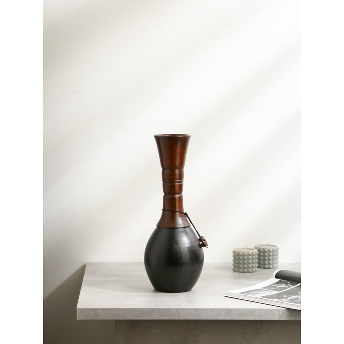 Ваза «Лунжил», керамика, h=40 см, 1 сорт, Иран Ваза «Лунжил», керамика, h=40 см, 1 сорт, Иран