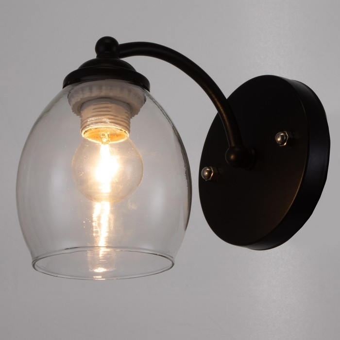 Бра 2073/1 E27 40Вт черный 17х13х20 см Бра 2073/1 E27 40Вт черный 17х13х20 см