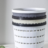 Корзина для хранения Доляна &laquo;Течение&raquo;, круглая, 9,8&times;11,8 см, цвет МИКС