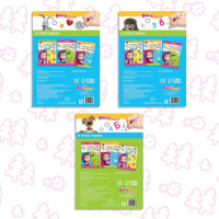 Набор книг &laquo;Напиши и сотри&raquo;, 3 шт. по 12 стр., А5, + 3 маркера, Маша и Медведь