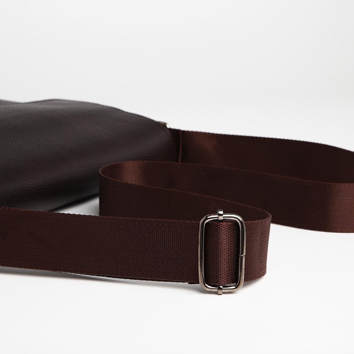 Сумка мужская деловая TEXTURA, 2 наружных кармана, цвет коричневый Сумка мужская деловая TEXTURA, 2 наружных кармана, цвет коричневый