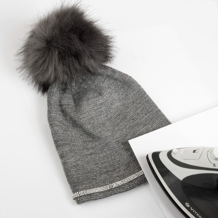 Стразы термоклеевые на листе, d = 3 мм, 40 &times; 24 см, цвет серебряный