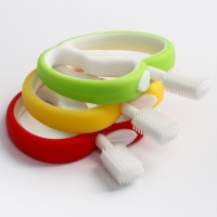 Прорезыватель силиконовый, массажер &laquo;Яблочко&raquo;, цвет МИКС, Крошка Я