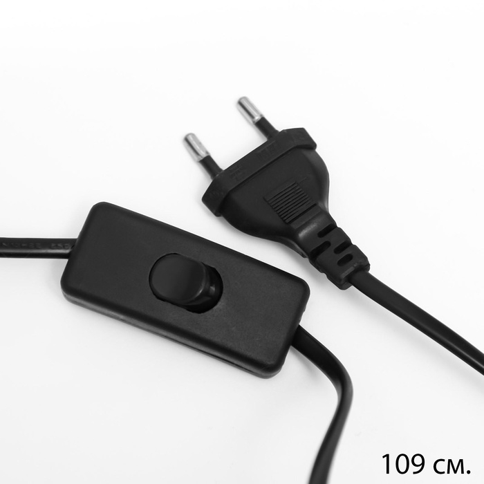 Лампа настольная Лампа настольная "Клаудия" 1х40Вт Е27 1х5Вт LED белый/прозрачный 21х21х34см