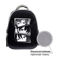 Рюкзак каркасный школьный Calligrata "Аниме стиль", 39 х 30 х 14 см Рюкзак каркасный школьный Calligrata "Аниме стиль", 39 х 30 х 14 см