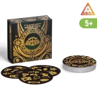 Новогодняя настольная игра &laquo;Дуббль. GOLD&raquo;, 55 карт
