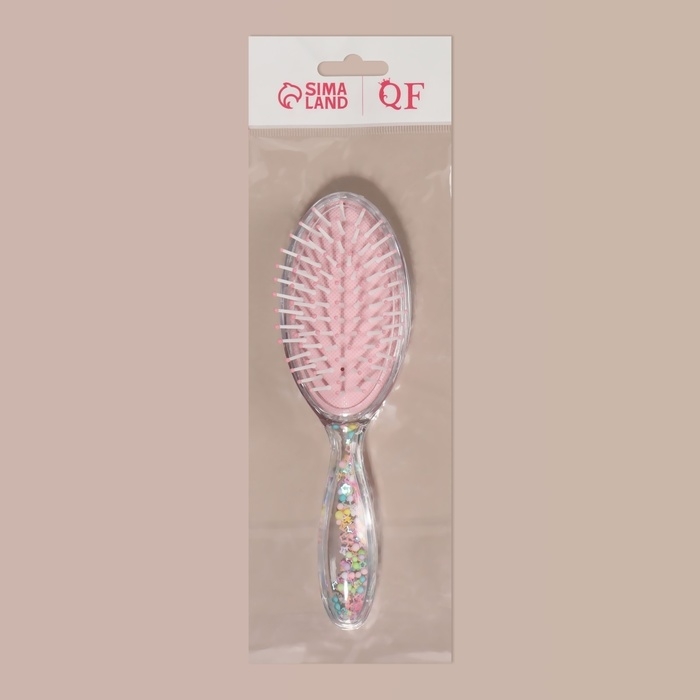 Расчёска-шейкер &laquo;Ice cream&raquo;, 5 &times; 18 см, рисунок МИКС