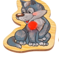 Рамка - вкладыш малая &laquo;Лесные жители&raquo;, 5 элементов