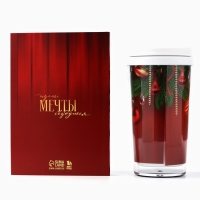 Новый год. Подарочный набор: ежедневник А6 80 листов и термостакан 250 мл &laquo;Счастья в Новом году&raquo;