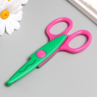 Ножницы рельефные "Цветик" (набор 5 шт) 13 см МИКС Ножницы рельефные "Цветик" (набор 5 шт) 13 см МИКС