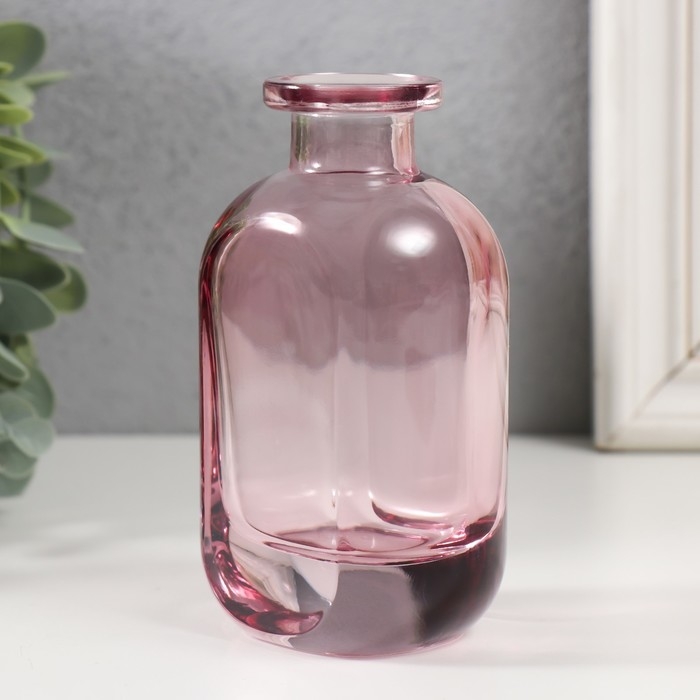 Диффузор для эфирных масел "Закат" 150 мл бордовый прозрачный 5х6,2х12 см