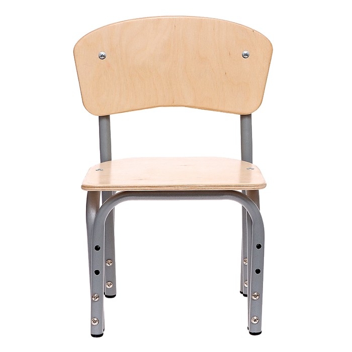 Стул регулируемый &laquo;Кузя&raquo;, фанера (00-1), спинка-бублик