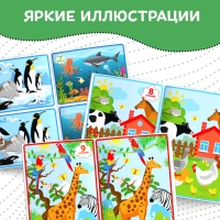 Книжка с маркером &laquo;Пиши-стирай. Найди отличия&raquo;, 12 стр.