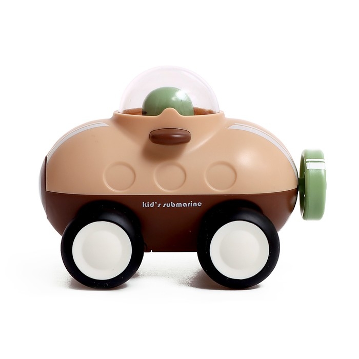 Машина инерционная &laquo;Подводная лодка&raquo;, свет, звук, цвет коричневый