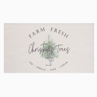 Полотенце "Этель" Christmas tree 40х73 см, 100% хл, саржа 190 гр/м2