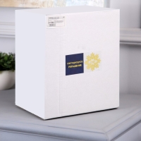 Светодиодная фигура &laquo;Снеговик&raquo; 15 &times; 16 &times; 10 см, акрил, 20 LED, батарейки АА &times; 3 (не в комплекте), свечение белое