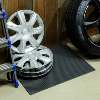 Коврик eva универсальный Grand Caratt, Соты 50 х 67 см, серый Коврик eva универсальный Grand Caratt, Соты 50 х 67 см, серый