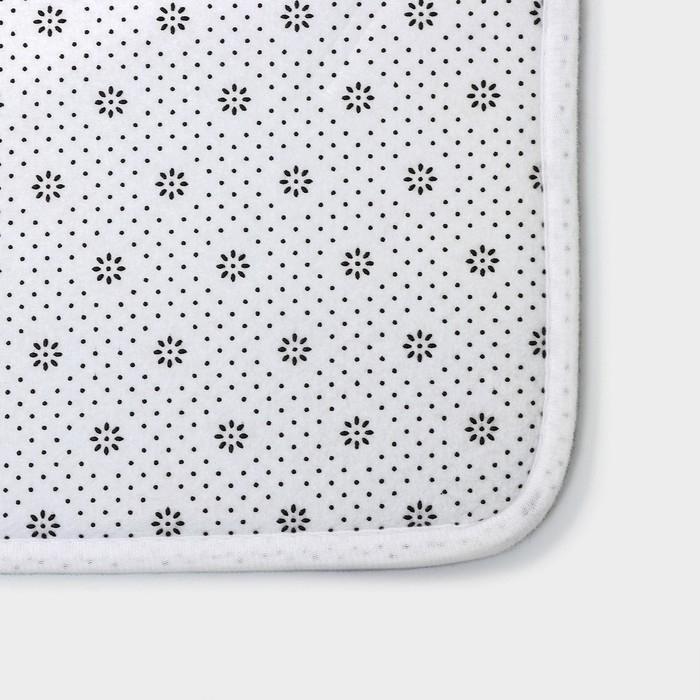 Коврик для ванной и туалета Доляна «Чёрная кошка», 40×60 см, цвет МИКС Коврик для ванной и туалета Доляна «Чёрная кошка», 40×60 см, цвет МИКС