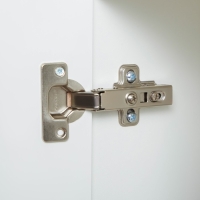 Пенал для ванной комнаты низкий "Валетта" 2 ниши, белый/белый матовый, 20х19х95см Пенал для ванной комнаты низкий "Валетта" 2 ниши, белый/белый матовый, 20х19х95см