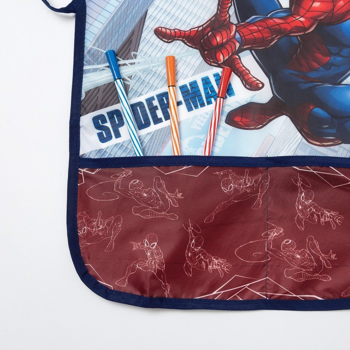Фартук с нарукавниками детский «Человек-Паук», 49 х 39 см Фартук с нарукавниками детский «Человек-Паук», 49 х 39 см