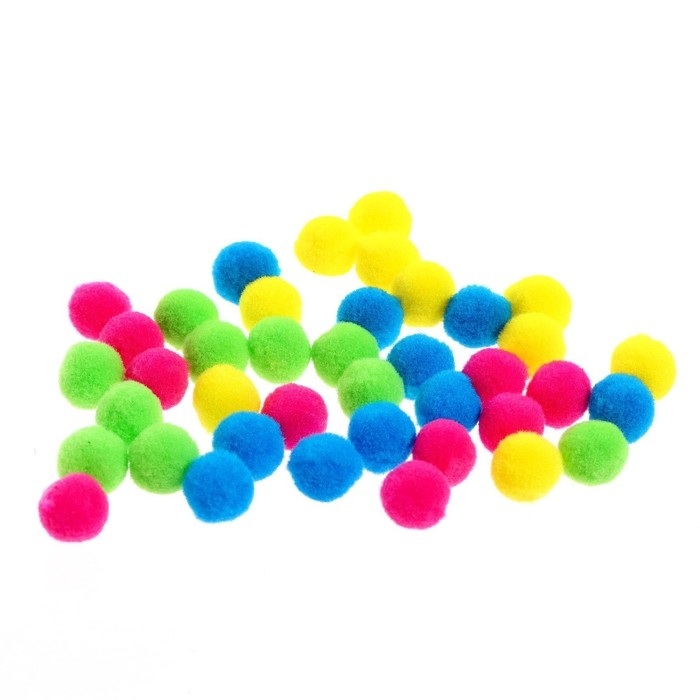 Развивающий набор-сортер &laquo;Цветные колбочки&raquo;, цветные бомбошки, пинцет