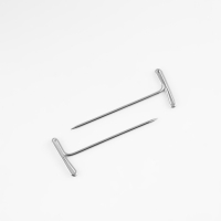 Булавки портновские, Т-образные, 27 мм, 50 шт, цвет серебряный Булавки портновские, Т-образные, 27 мм, 50 шт, цвет серебряный