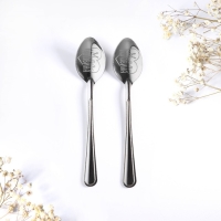 Ложки с гравировкой, набор 2 шт  &laquo;Ты+я&raquo;, 15,5 х 25,5 см.