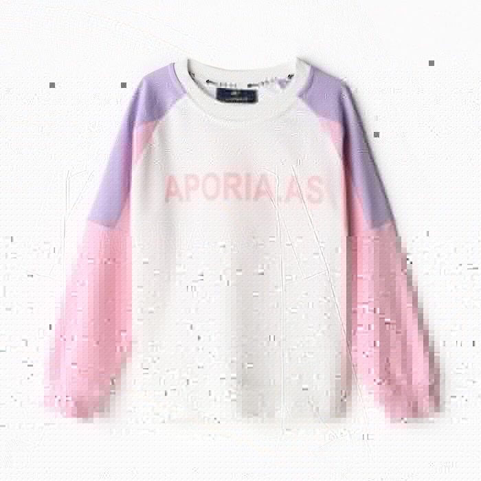 Свитшот для девочки, цвет сиренево-розовый, рост 158-164 см Свитшот для девочки, цвет сиренево-розовый, рост 158-164 см