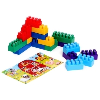 Конструктор №13 &laquo;Весёлая ферма&raquo;, 18 деталей, по методике Монтессори