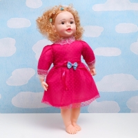 Кукла мягкая "Вероника" для девочек, резина, текстиль, 60 см, микс Кукла мягкая "Вероника" для девочек, резина, текстиль, 60 см, микс