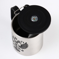 Термокружка, 180 мл, Туризм "Мастер К. Герб", сохраняет тепло 2 ч, компас Термокружка, 180 мл, Туризм "Мастер К. Герб", сохраняет тепло 2 ч, компас