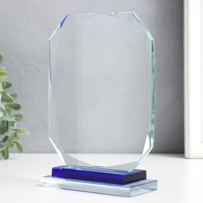 Стела наградная стекло Стела наградная стекло "Орден" 17,5х12,5х5 см