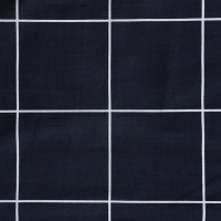 Постельное бельё Этель 1,5 сп "Клетка" цвет чёрный 143х215, 150х214, 50х70см-2 шт, бязь, 125г/м2 Постельное бельё Этель 1,5 сп "Клетка" цвет чёрный 143х215, 150х214, 50х70см-2 шт, бязь, 125г/м2